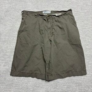 Old navy y2k 2000s long and baggy relaxed fit olive green skater shorts